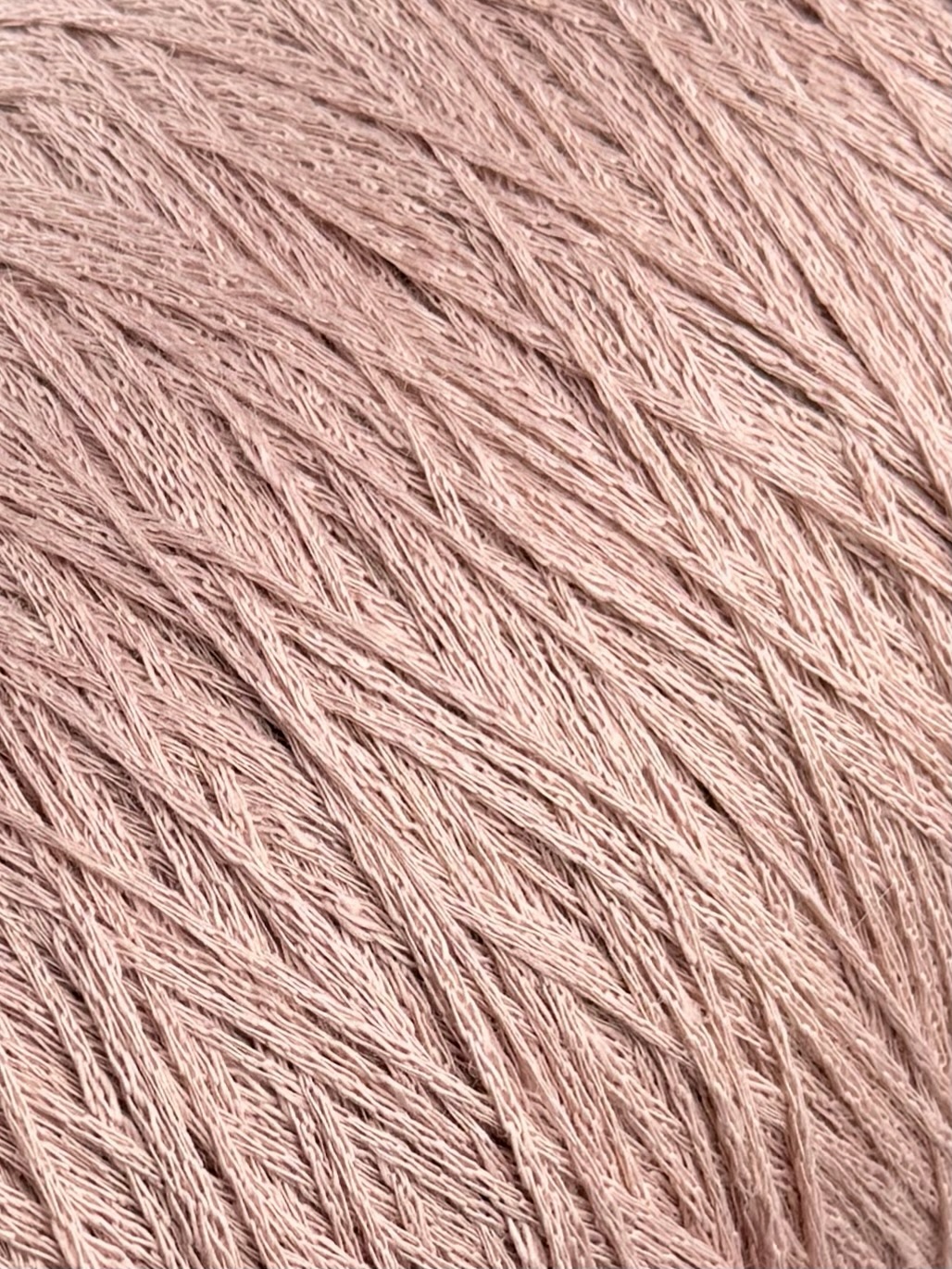 Art. Lino Cordonetto 320 m / 100 g  – 100% Leinen Sommergarn col. Puderrosa